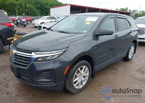 2022 Chevrolet Equinox Ls из США, поврежденный, VIN 3GNAXSEV7NS246390
